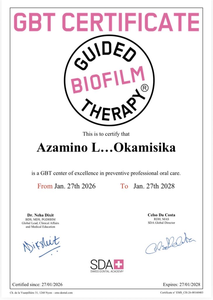 GBT CERTIFICATE
